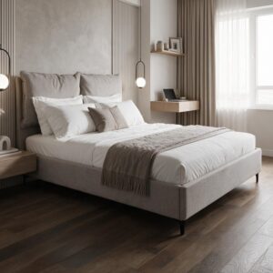 Letto Matrimoniale Vogue Contenitore Taupe 160x190 cm