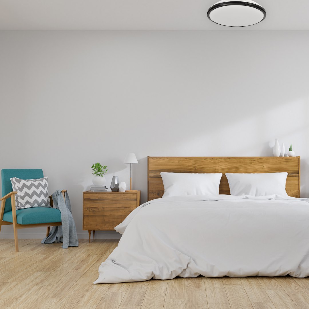 Plafoniera LED TERMA 24W Ø36 cm Nera IP44 – Luce Neutra 4000K - immagine 5